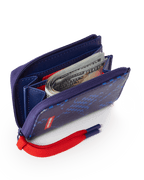 Limited Edition SHARK CHECK BLUE WALLET