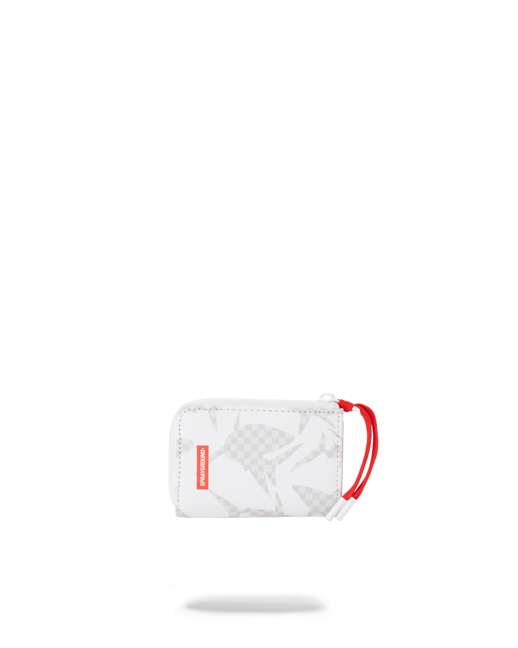 Limited Edition SHARK CHECK WHITE WALLET