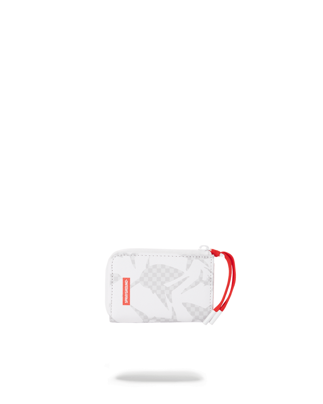 Limited Edition SHARK CHECK WHITE WALLET
