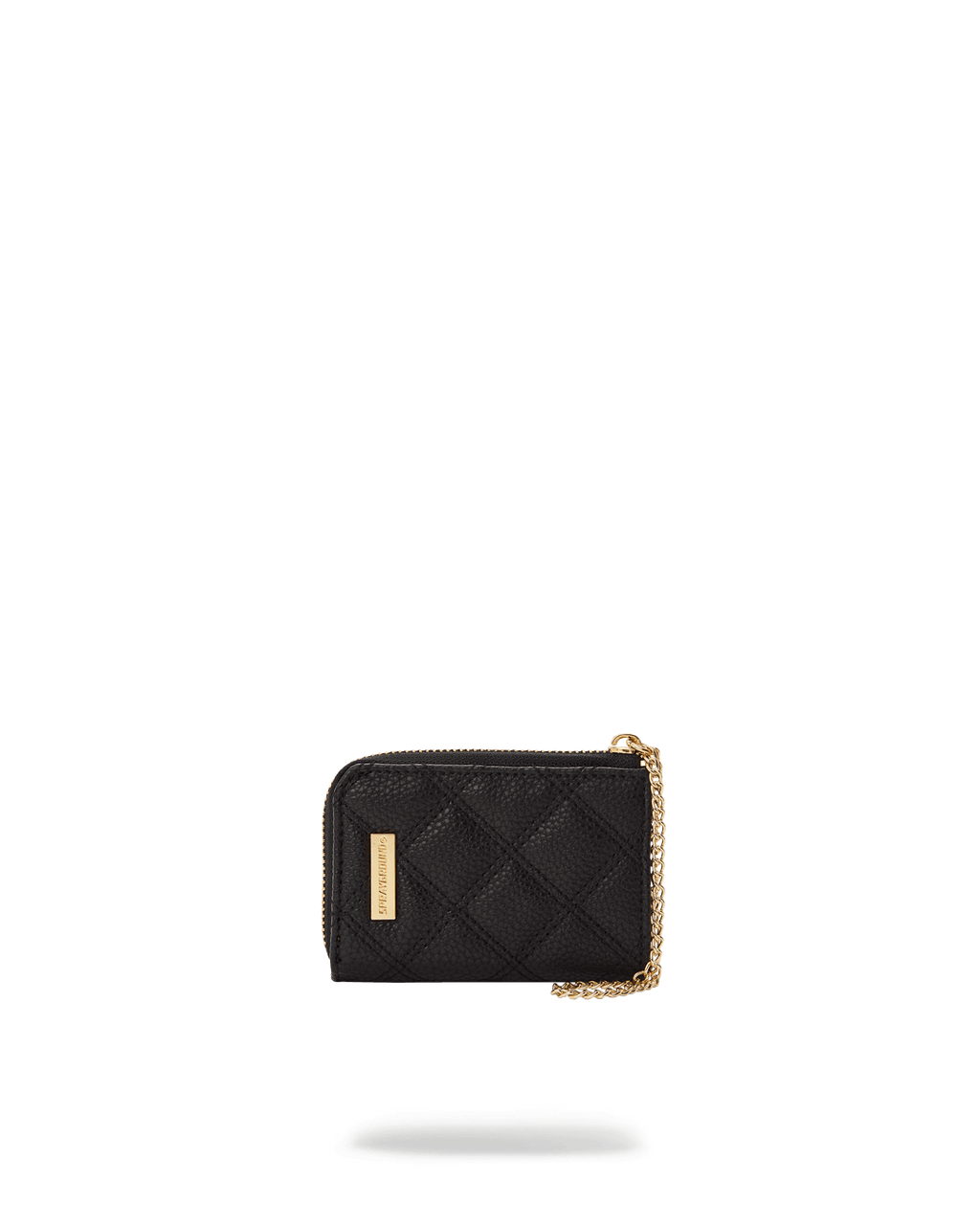 Limited Edition NOIR QUILT GOLD CHAIN SHARK WALLET