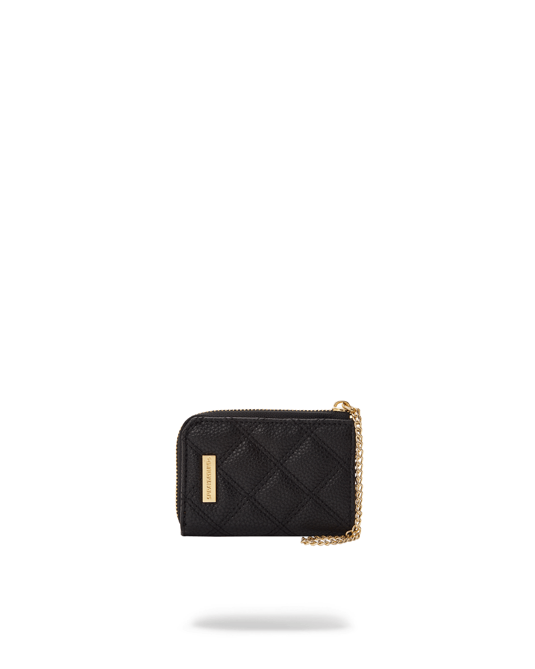 Limited Edition NOIR QUILT GOLD CHAIN SHARK WALLET