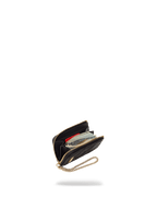 Limited Edition NOIR QUILT GOLD CHAIN SHARK WALLET