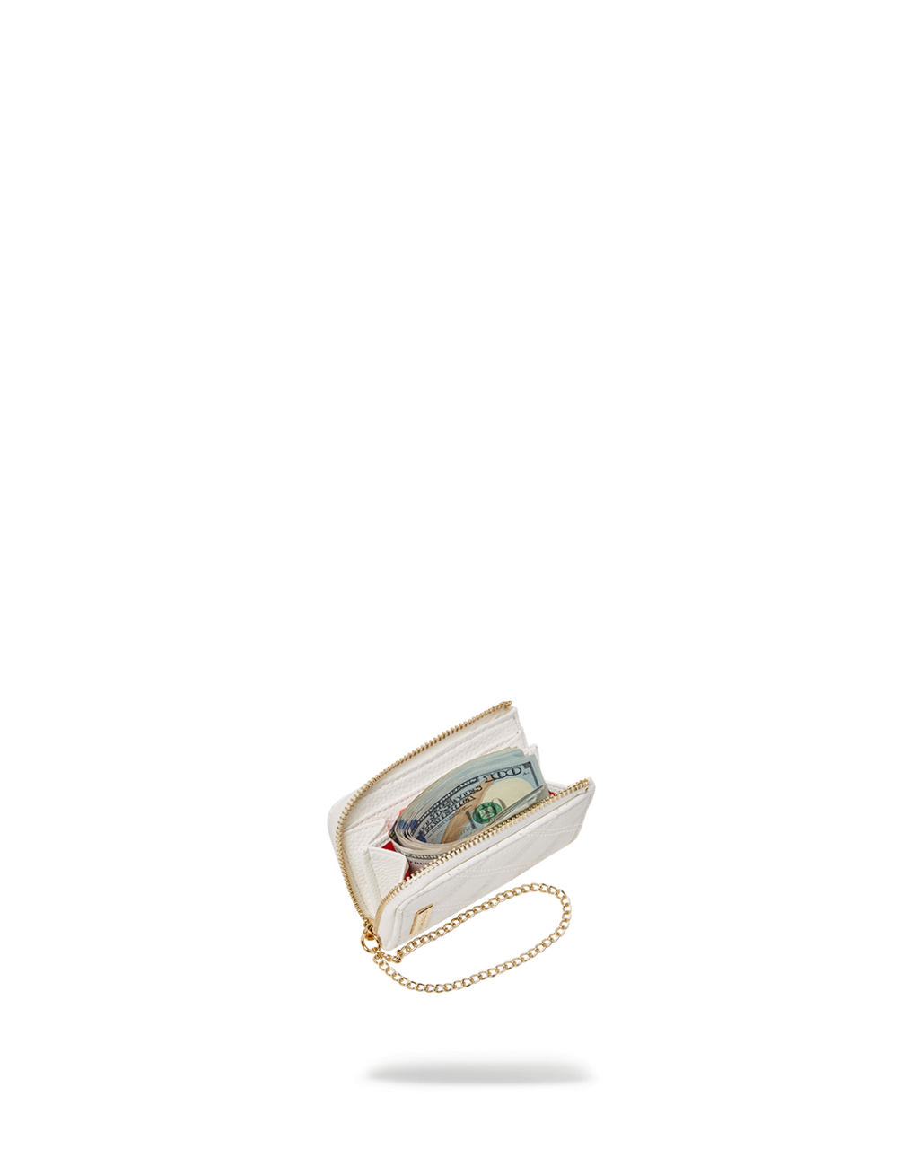 Limited Edition RIVIERA LE BLANC GOLD CHAIN SHARK WALLET