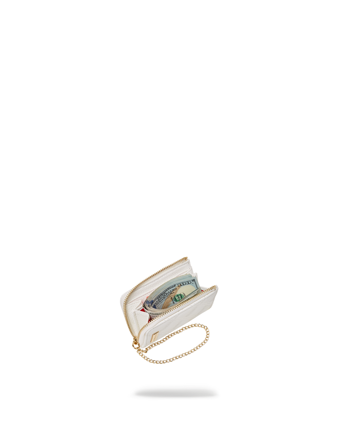 Limited Edition RIVIERA LE BLANC GOLD CHAIN SHARK WALLET