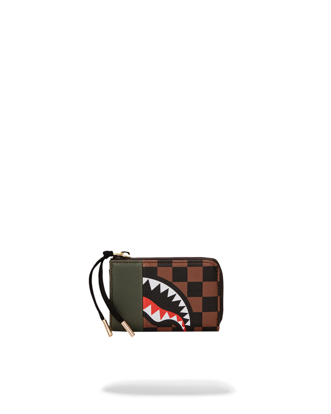 Limited Edition EXTERIOR GOLD ZIP POCKET SHARKS IN PARIS WALLET