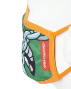 Limited Edition ADULT TMNT MICHELANGELO SHARK FORM FITTING FACE-COVERING