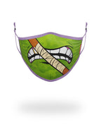Limited Edition ADULT TMNT DONATELLO SHARK FORM FITTING FACE-COVERING