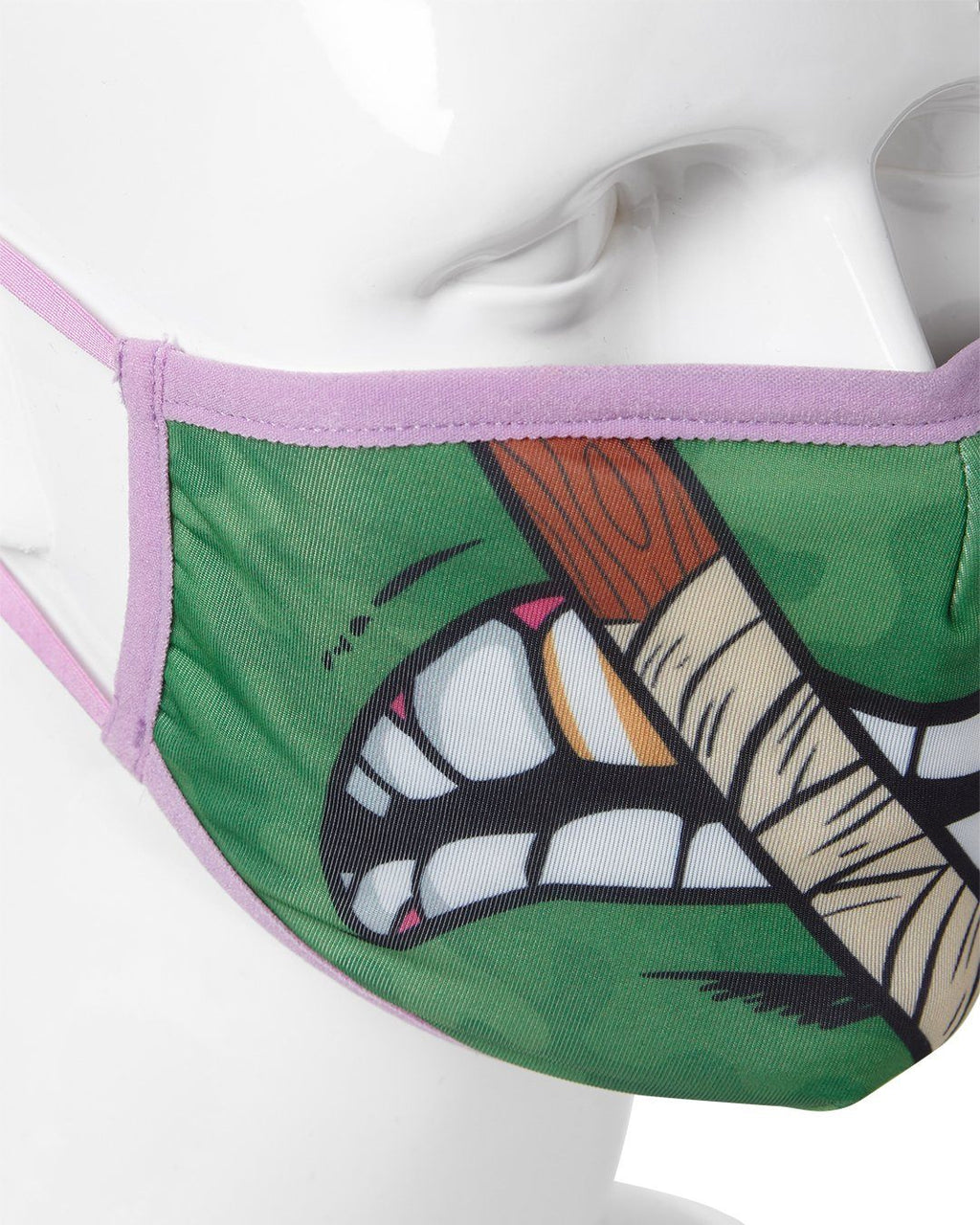 Limited Edition ADULT TMNT DONATELLO SHARK FORM FITTING FACE-COVERING