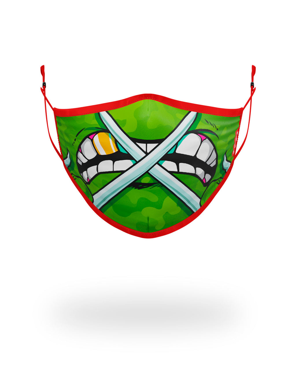 Limited Edition ADULT TMNT RAPHAEL SHARK FORM FITTING FACE-COVERING