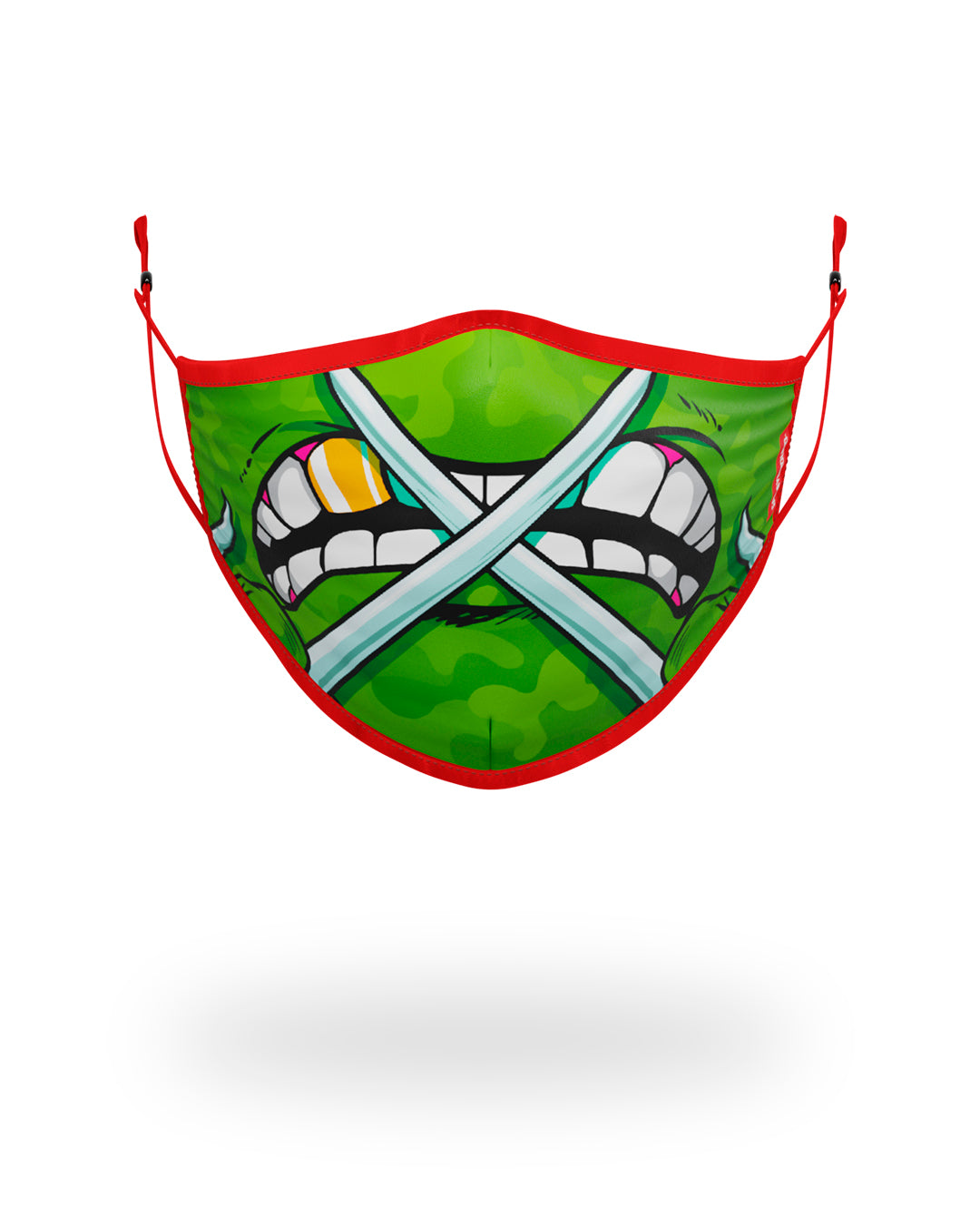 Limited Edition ADULT TMNT RAPHAEL SHARK FORM FITTING FACE-COVERING
