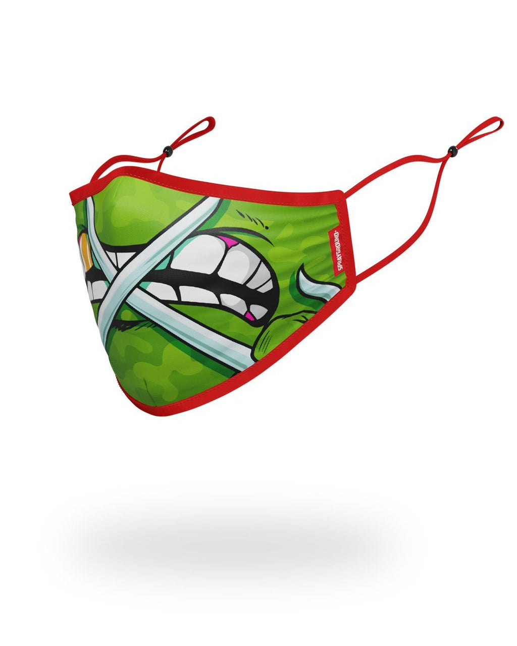 Limited Edition ADULT TMNT RAPHAEL SHARK FORM FITTING FACE-COVERING