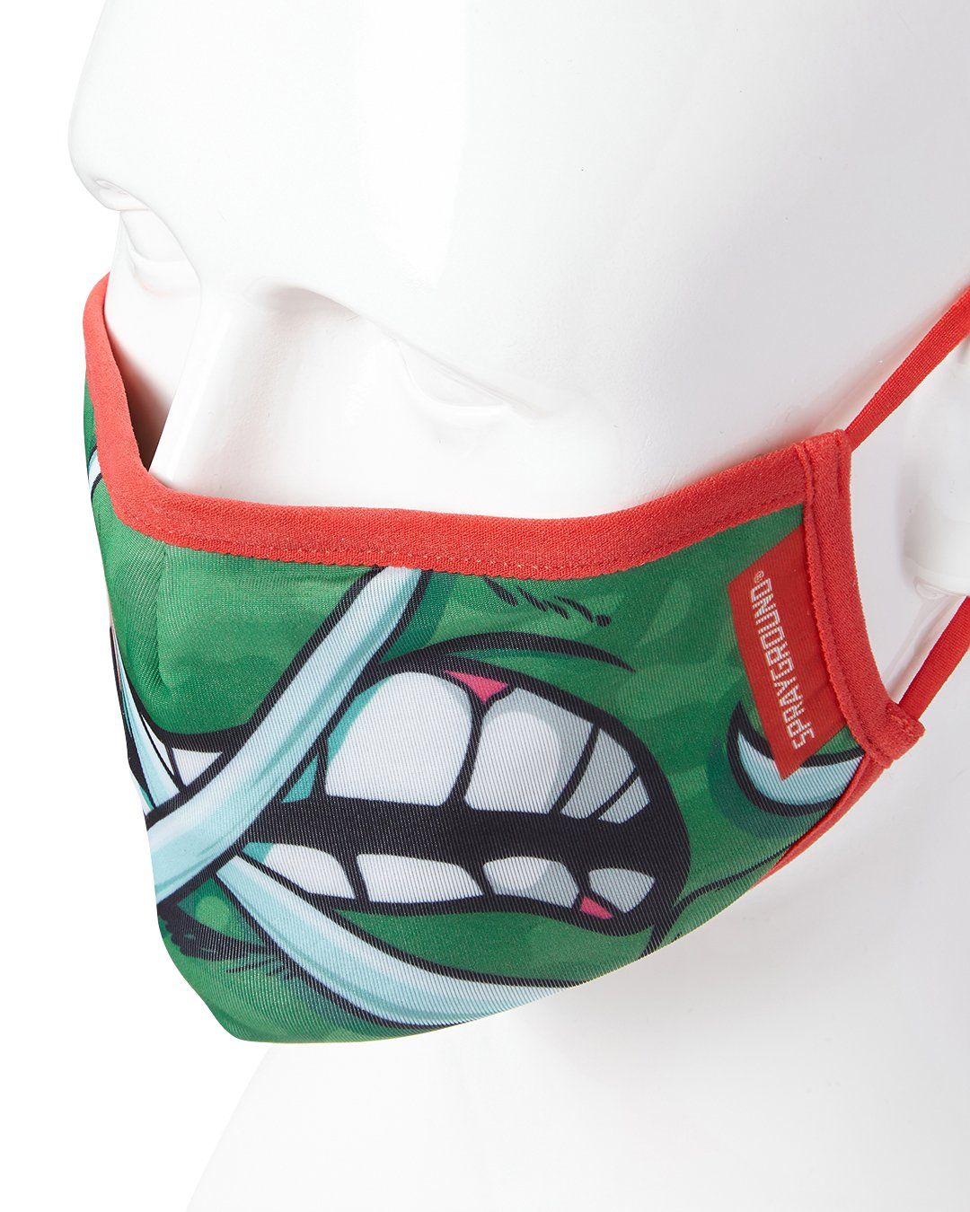 Limited Edition ADULT TMNT RAPHAEL SHARK FORM FITTING FACE-COVERING