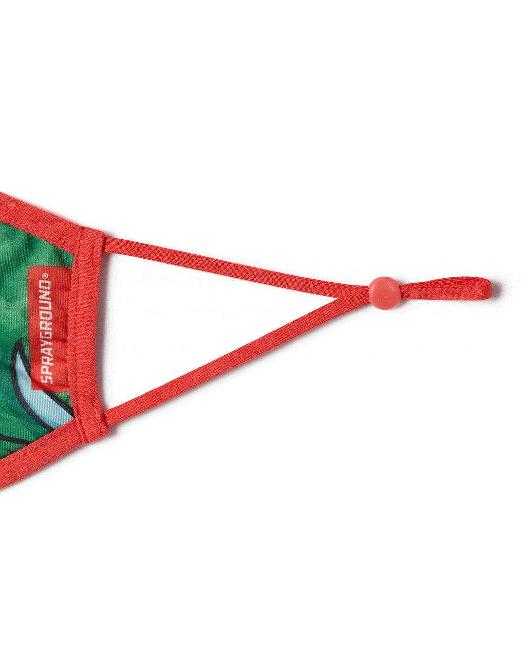 Limited Edition ADULT TMNT RAPHAEL SHARK FORM FITTING FACE-COVERING