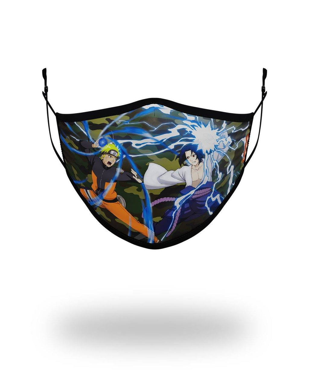 Limited Edition ADULT NARUTO VS SASUKE FORM FITTING FACE-COVERING
