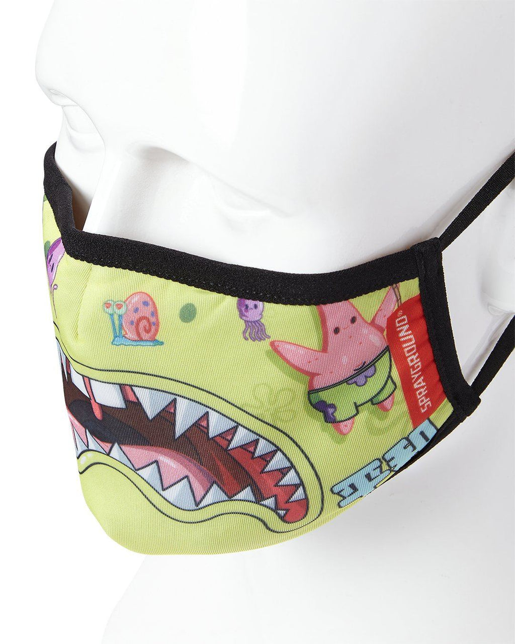 Limited Edition ADULT SPONGEBOB JAPAN SHARK FORM FITTING FACE-COVERING
