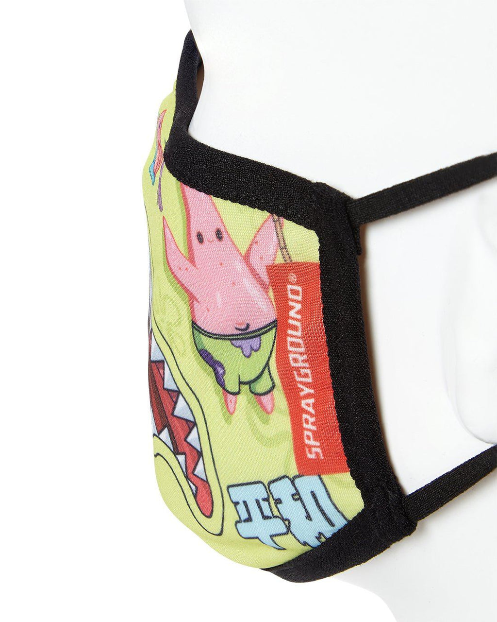 Limited Edition ADULT SPONGEBOB JAPAN SHARK FORM FITTING FACE-COVERING