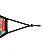 Limited Edition ADULT SPONGEBOB JAPAN SHARK FORM FITTING FACE-COVERING