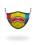 Limited Edition ADULT SPONGEBOB OG SHARK FORM FITTING FACE-COVERING