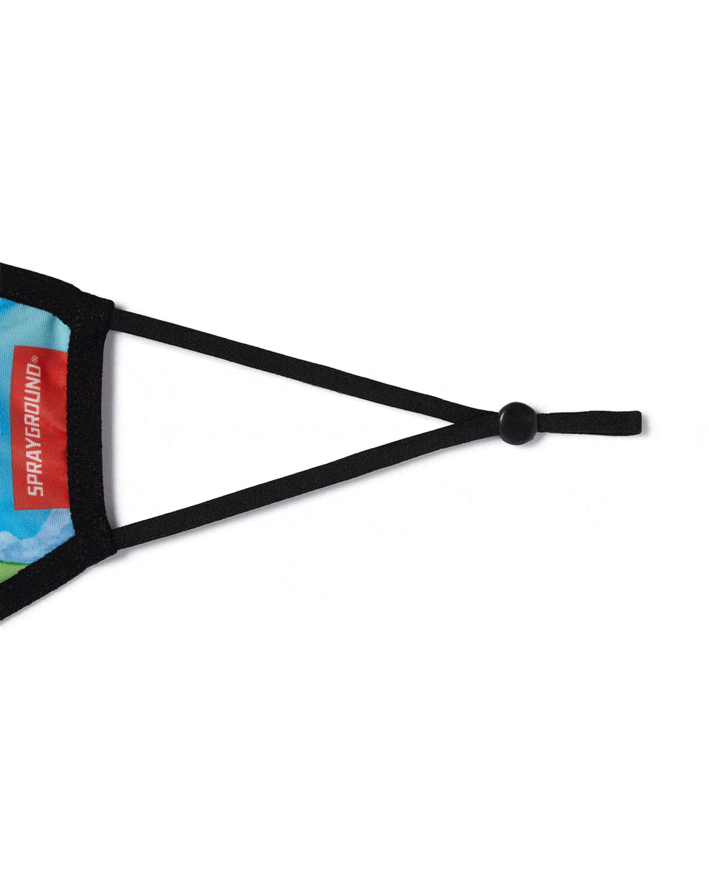 Limited Edition ADULT SPONGEBOB JELLY SHARK FORM FITTING FACE-COVERING