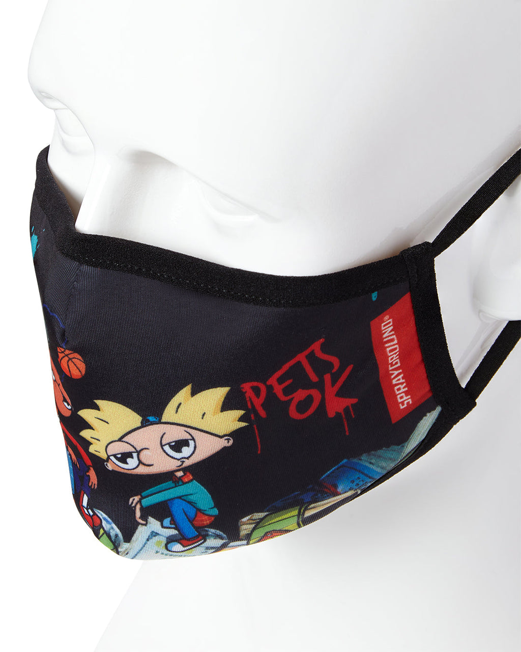 Limited Edition ADULT HEY ARNOLD MONEY STACKS FORM FITTING FACE-COVERING