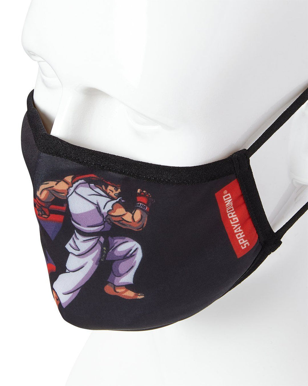 Limited Edition ADULT STREET FIGHTER RYU SHARK FORM FITTING FACE-COVERING