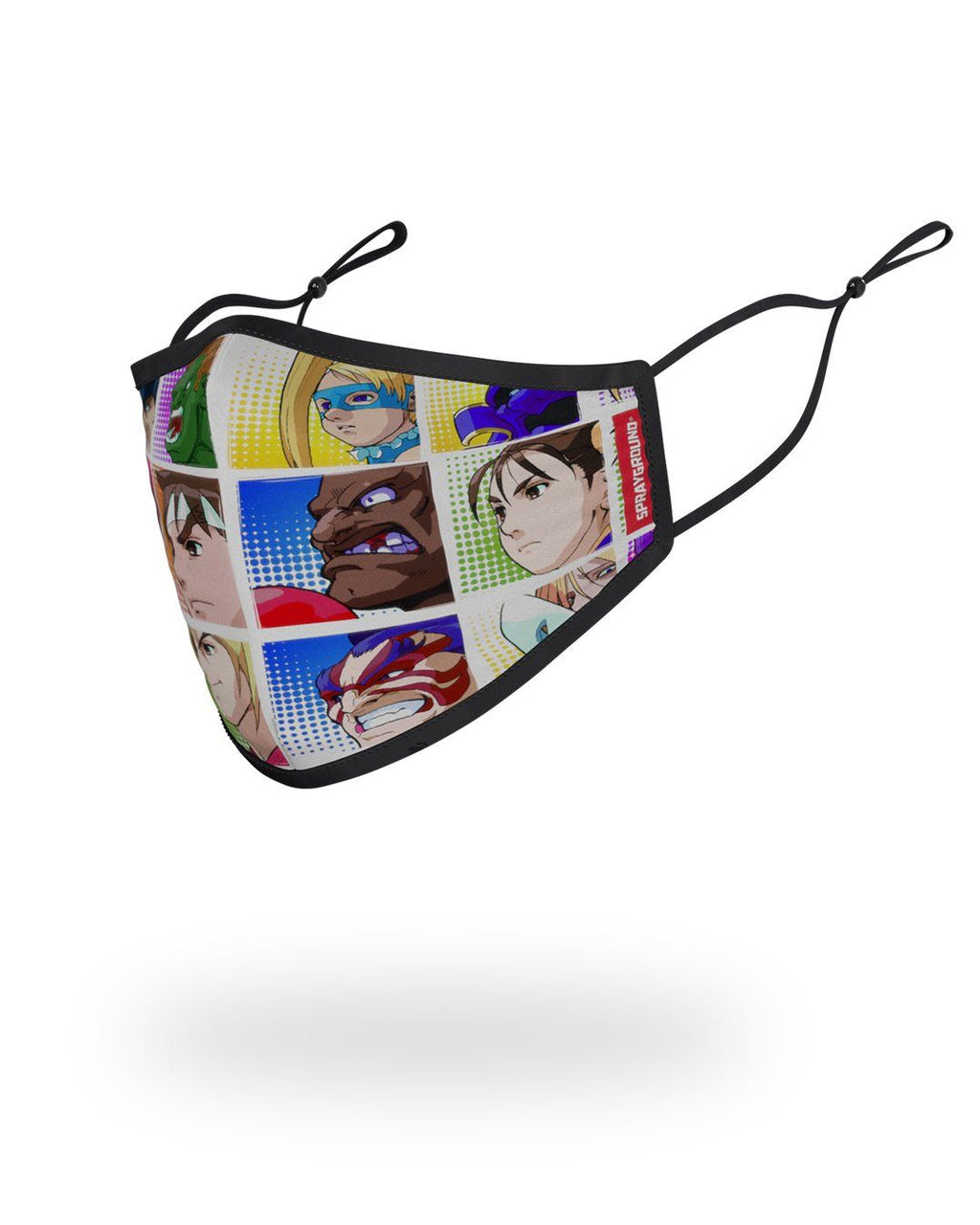 Limited Edition ADULT STREET FIGHTER PLAYER SELECT FORM FITTING FACE-COVERING