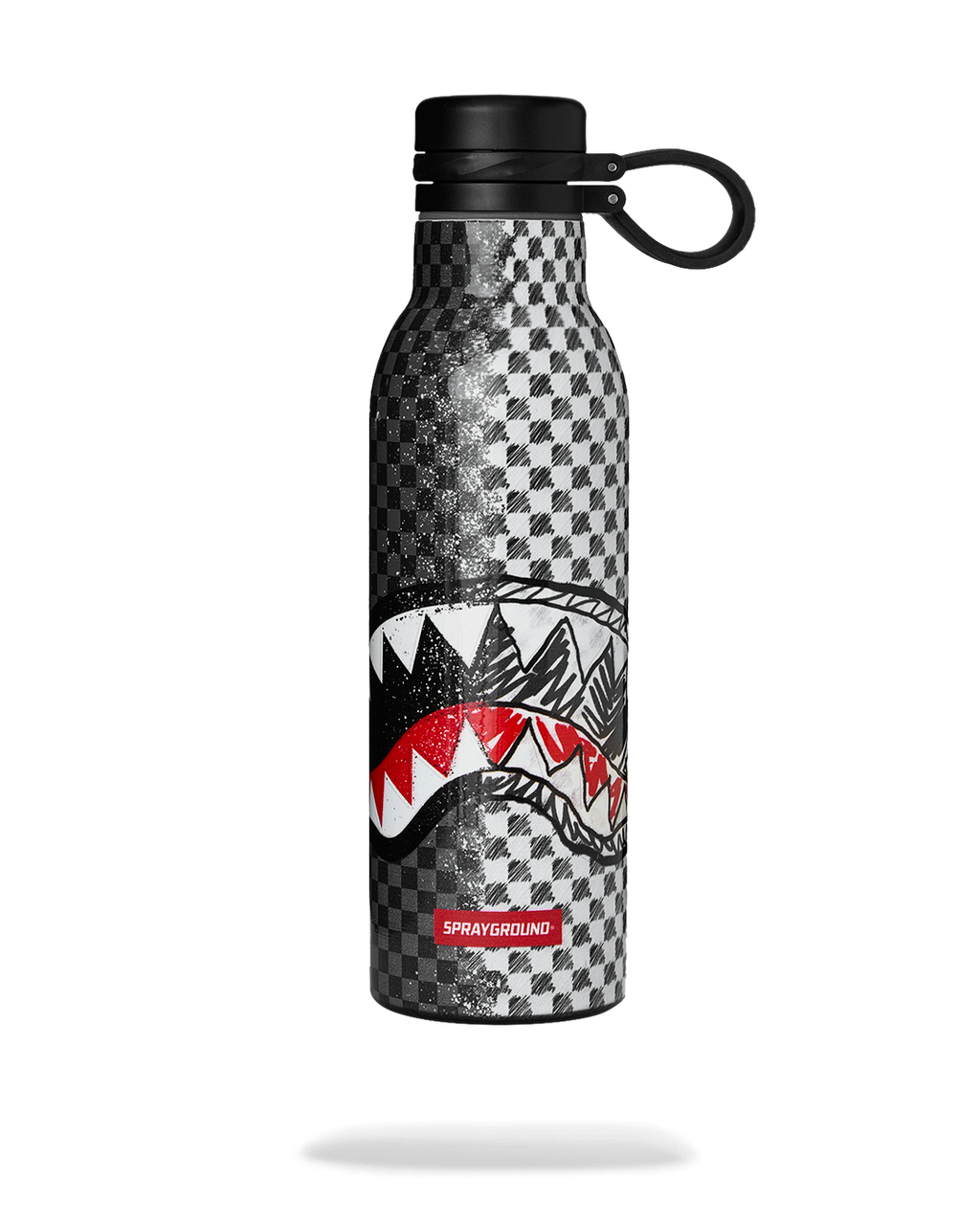 Limited Edition DOODLE CHECK SPLIT WATER BOTTLE