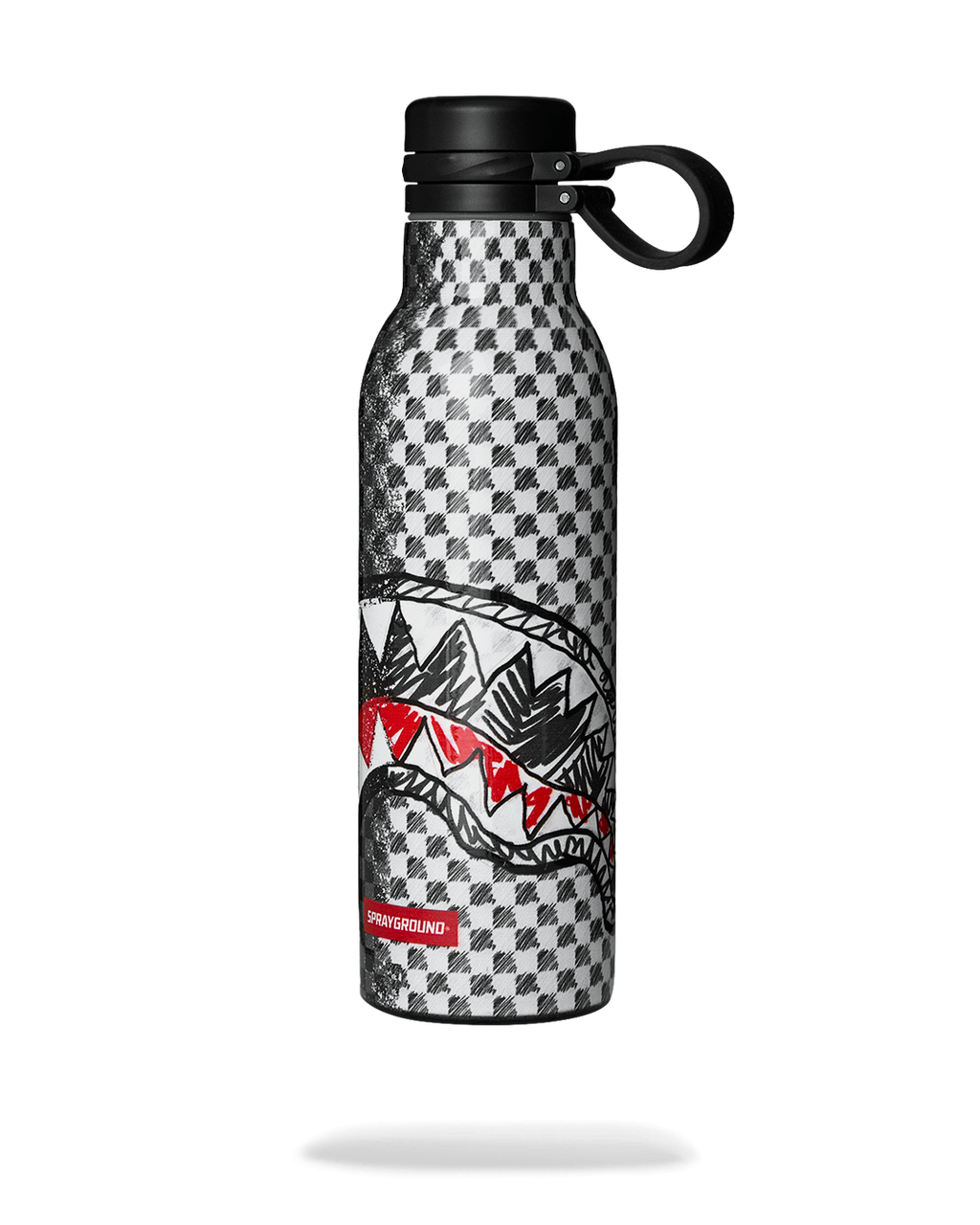 Limited Edition DOODLE CHECK SPLIT WATER BOTTLE