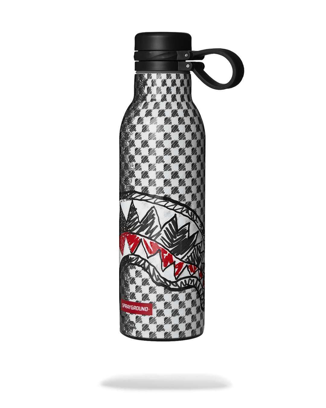 Limited Edition DOODLE CHECK SPLIT WATER BOTTLE
