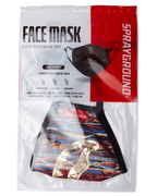 Limited Edition 1994 GOLD METALLIC SHARK POLYESTER FACE MASK
