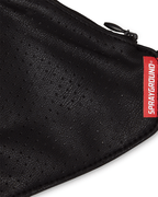 Limited Edition DAMAGE CONTROL STASH POCKET VEGAN LEATHER FACE MASK