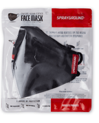 Limited Edition DAMAGE CONTROL STASH POCKET VEGAN LEATHER FACE MASK