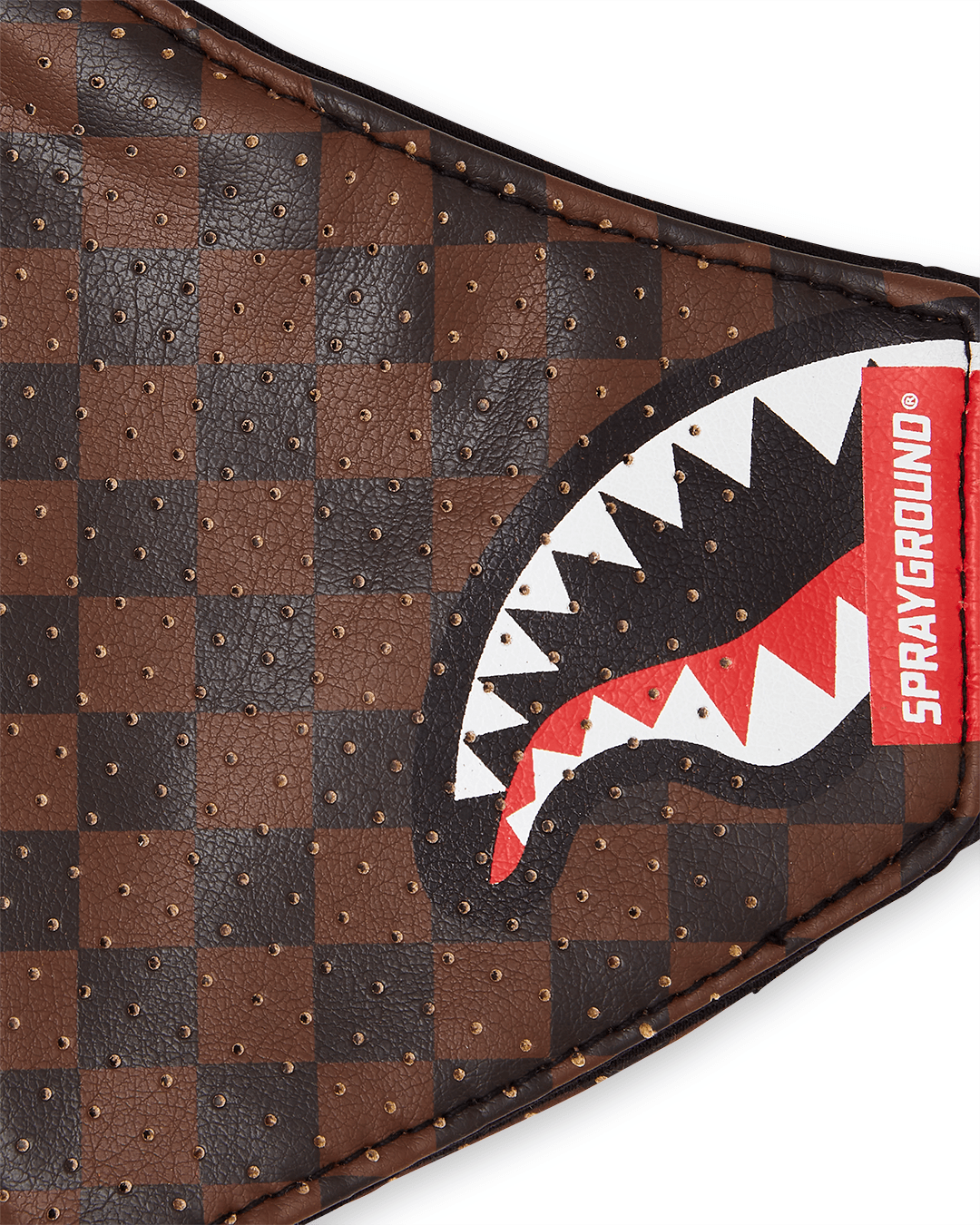 Limited Edition SHARKS IN PARIS VEGAN LEATHER FACE MASK