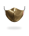 Limited Edition GOLD MONEY PATTERN VEGAN LEATHER FACE MASK