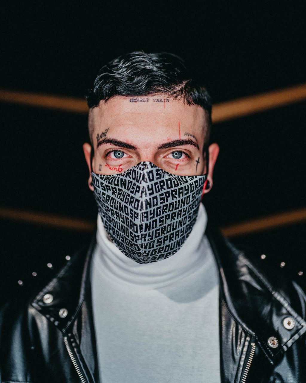 Limited Edition SPRAYGROUND INFINITI 3M REFLECTIVE FACE MASK