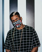 Limited Edition TRIPPY CHECK FACE MASK