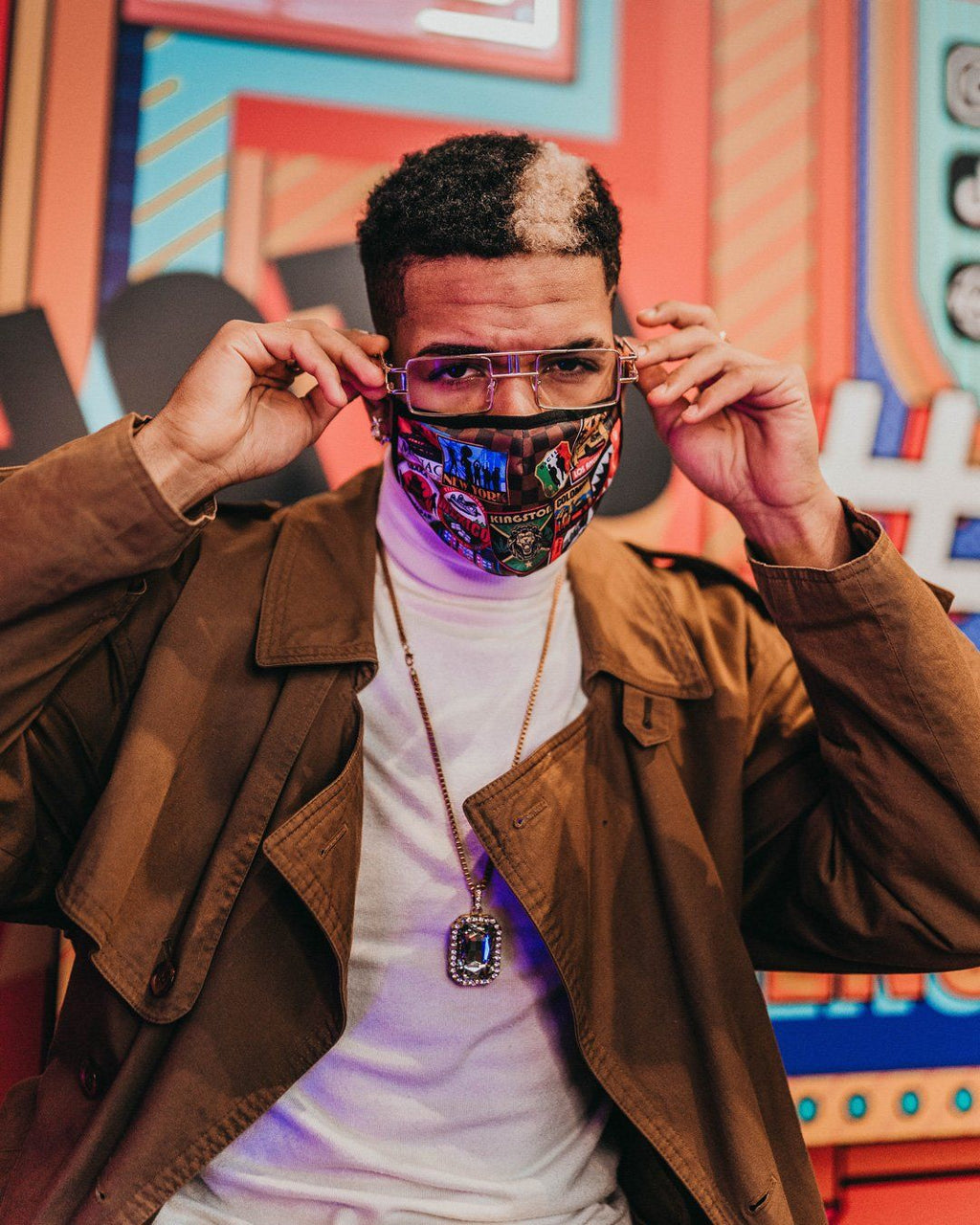 Limited Edition GLOBAL MOGUL FACE MASK