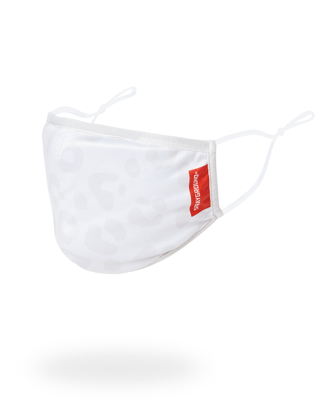 Limited Edition SNOW LEOPARD POLYESTER FACE MASK