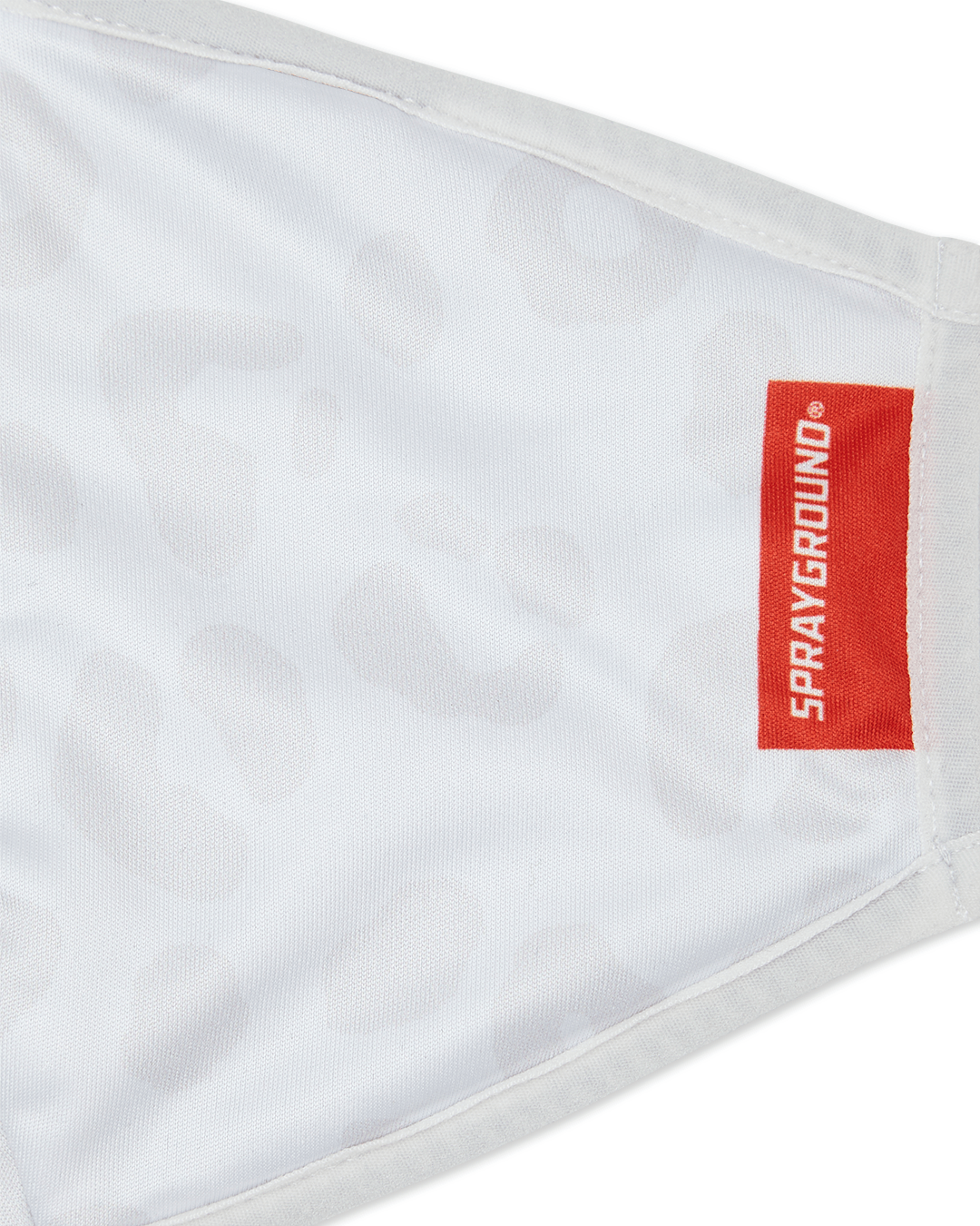 Limited Edition SNOW LEOPARD POLYESTER FACE MASK