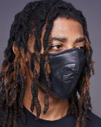 Limited Edition MIDNIGHT SHARK VEGAN LEATHER FACEMASK