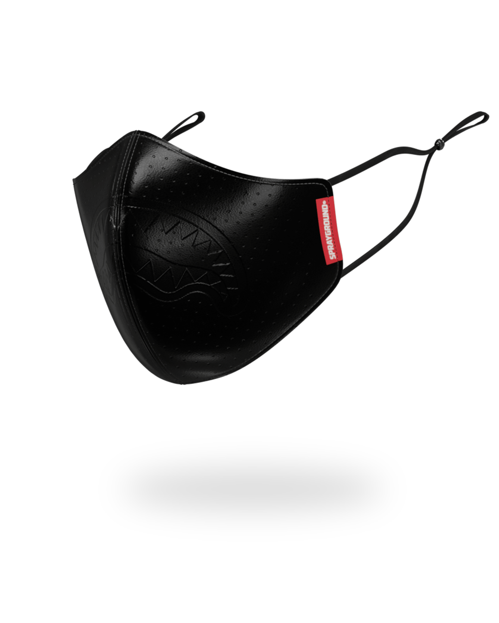 Limited Edition MIDNIGHT SHARK VEGAN LEATHER FACEMASK