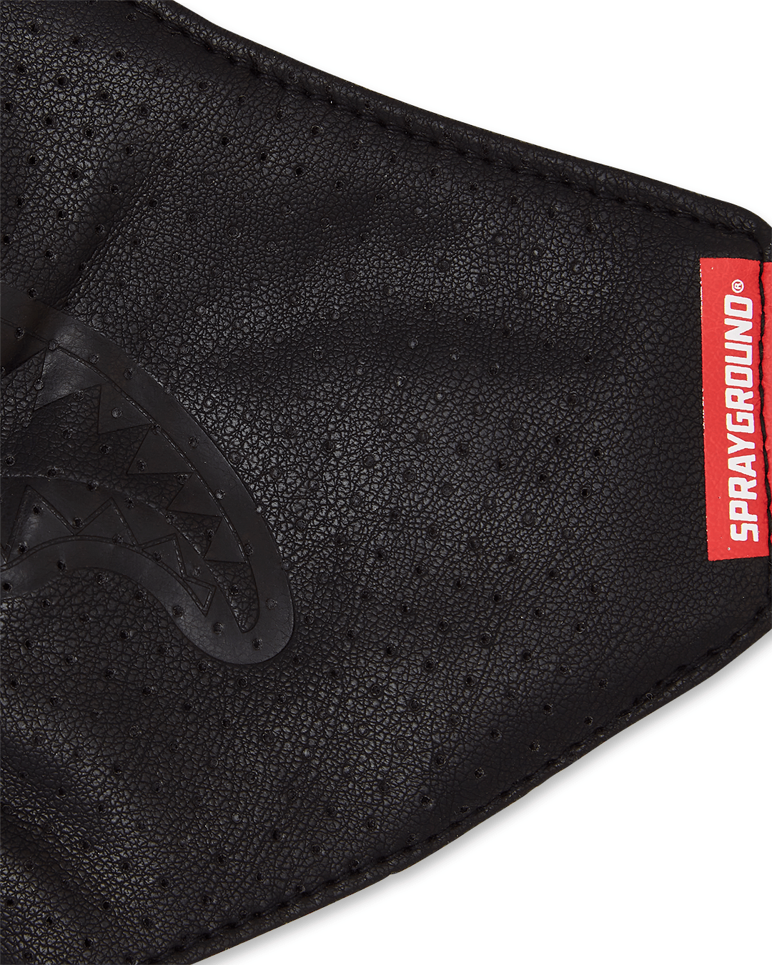 Limited Edition MIDNIGHT SHARK VEGAN LEATHER FACEMASK