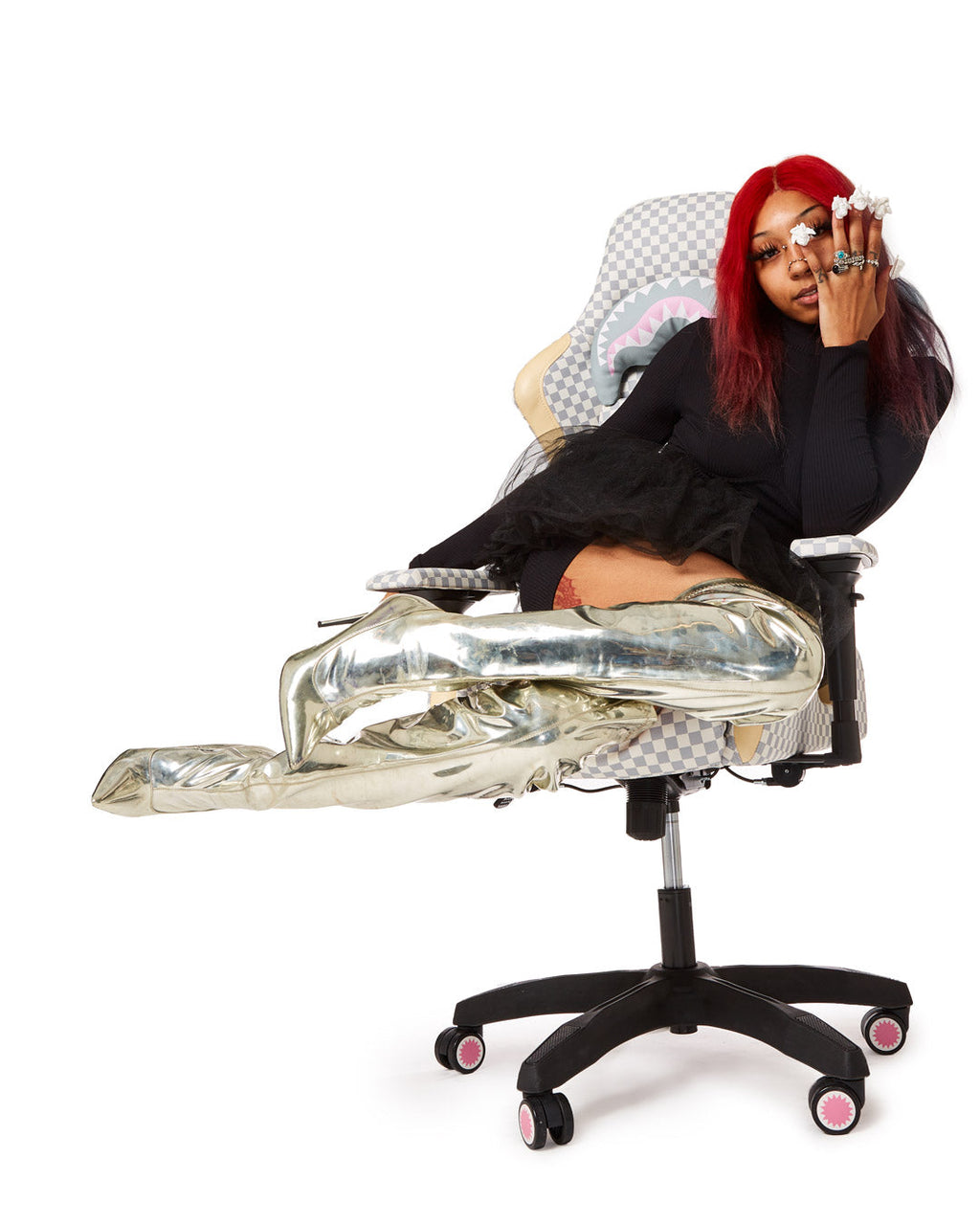 Limited Edition AIR TO THE THRONE JETSET GAMING CHAIR - SUPER RARE