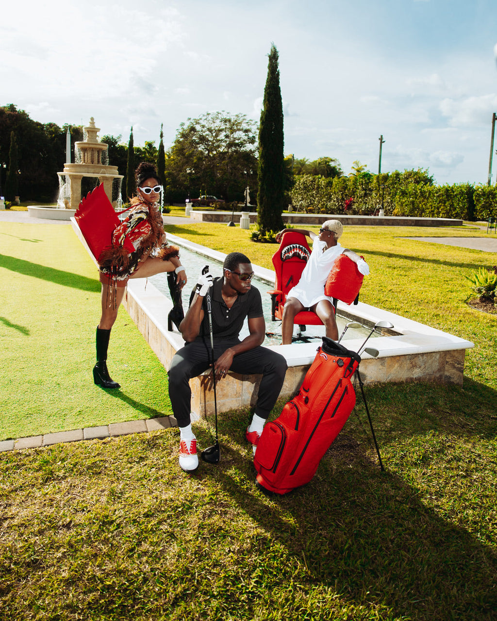Limited Edition KATANA SOUNDWAVE PRO GOLF BAG