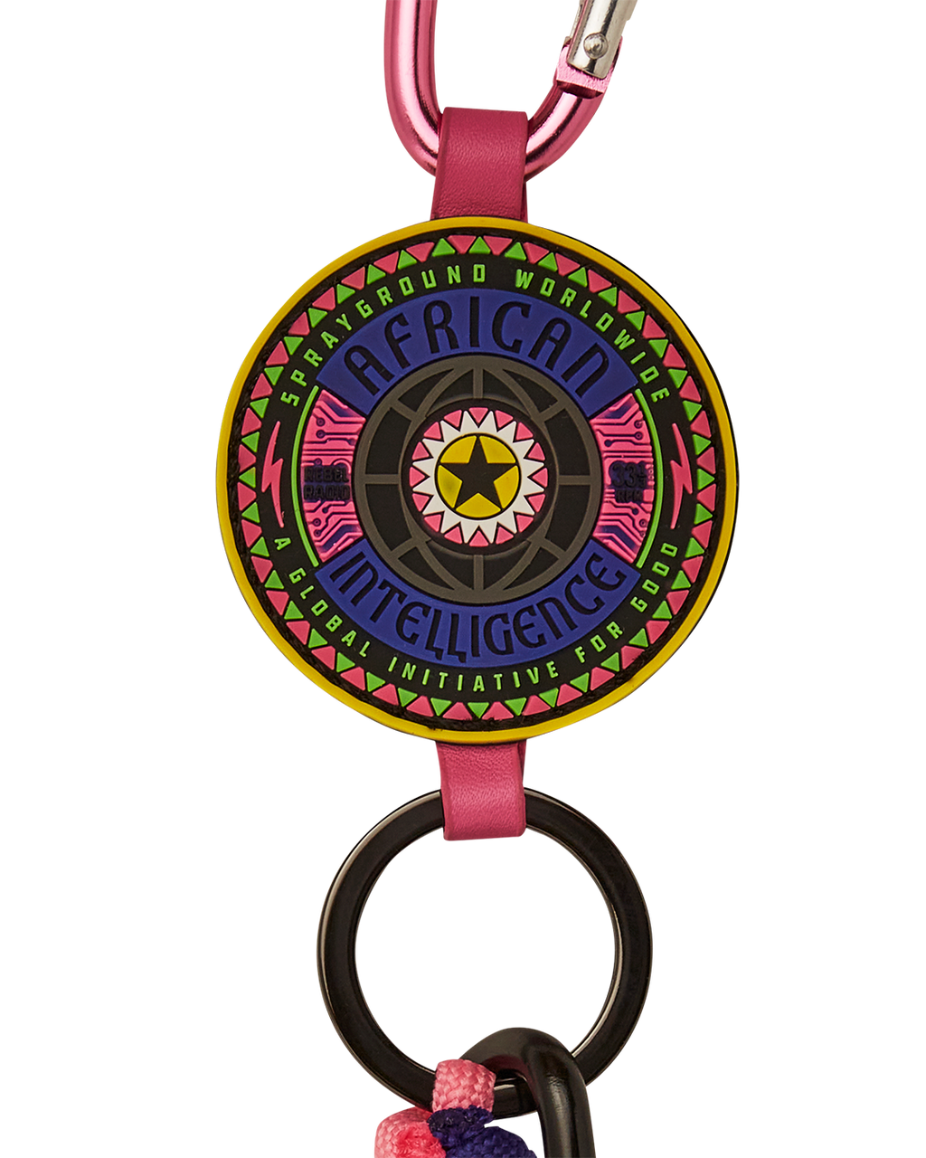 Limited Edition A.I. 12 BROOKLYN & BEYOND - SANDFLOWER COLLAB CLIP KEYCHAIN