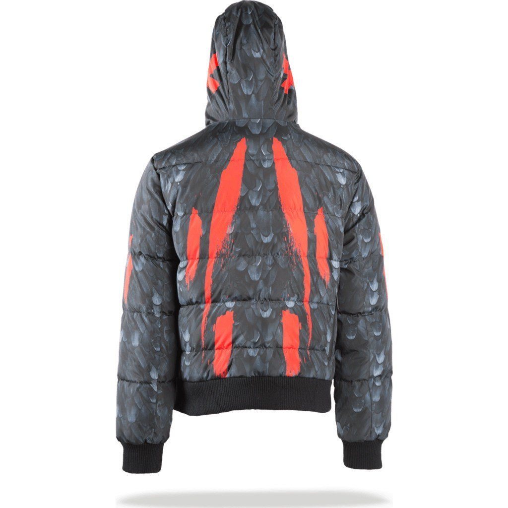 Limited Edition WARRIOR WINGS REVERSIBLE DOWN COAT MENS