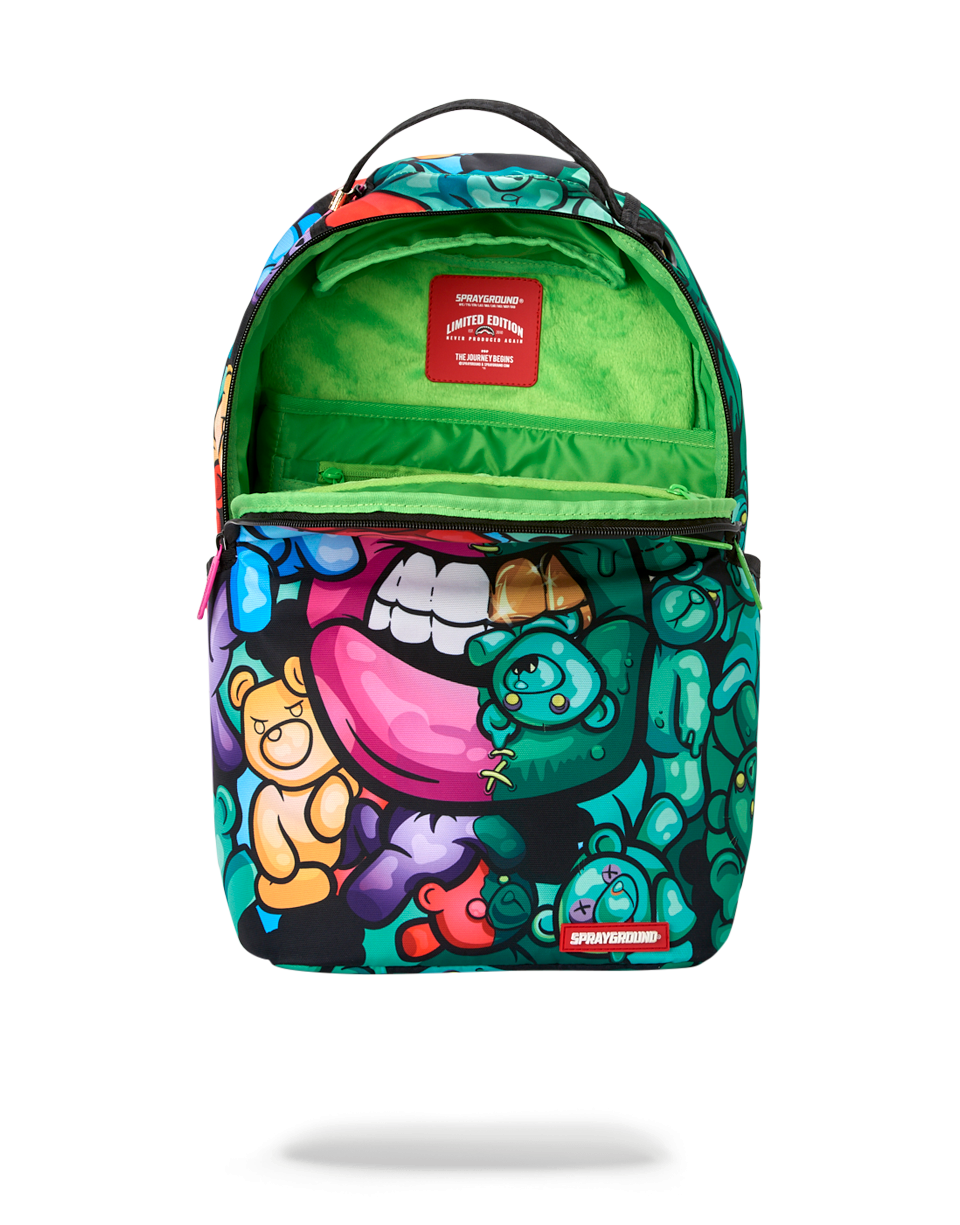 Limited Edition ZOMBIE GUMMY BEAR LIPS BACKPACK