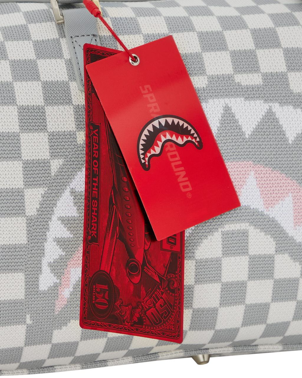 Limited Edition KNIT SHARKS IN PARIS IN CREAM MINI DUFFLE