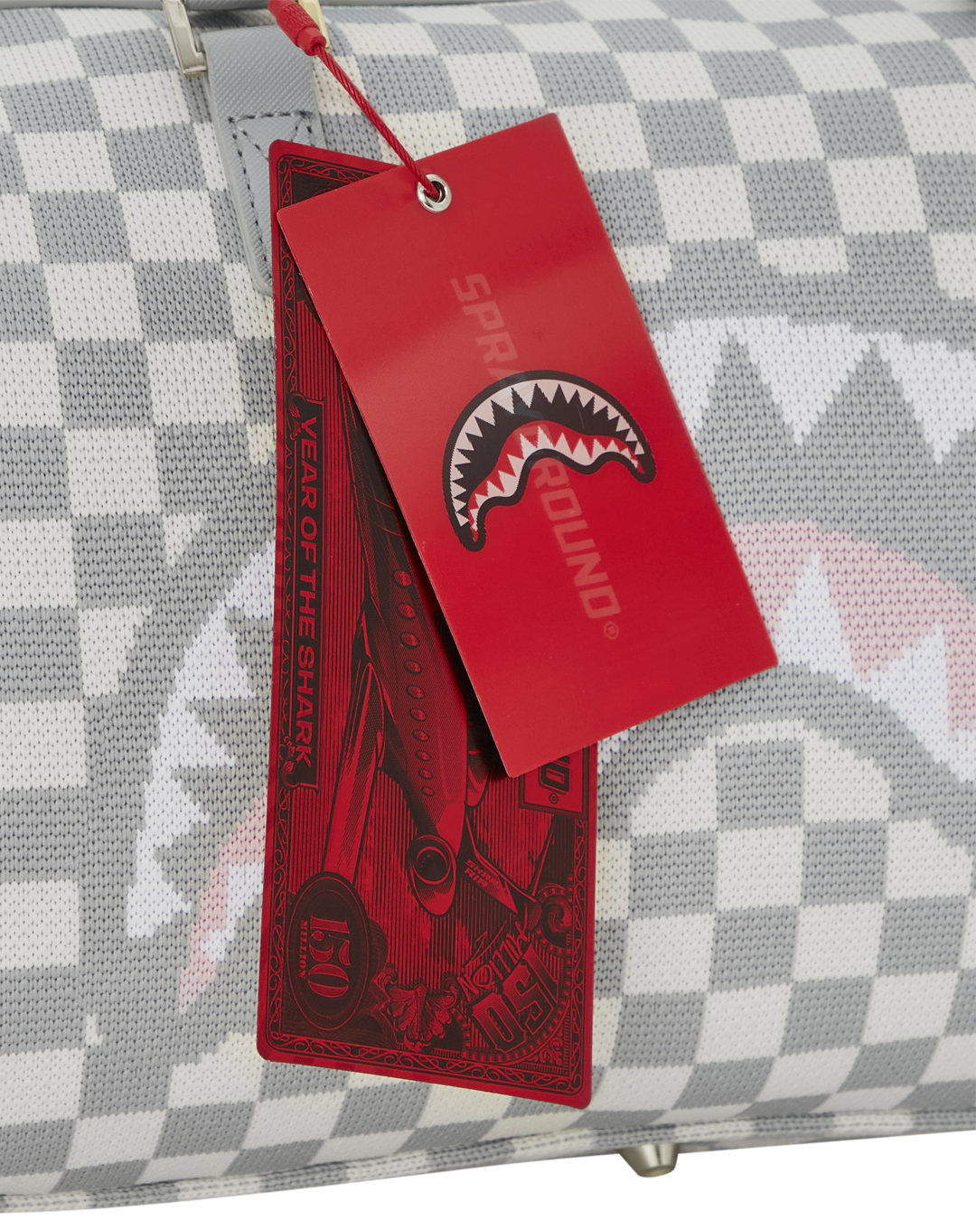 Limited Edition KNIT SHARKS IN PARIS IN CREAM MINI DUFFLE