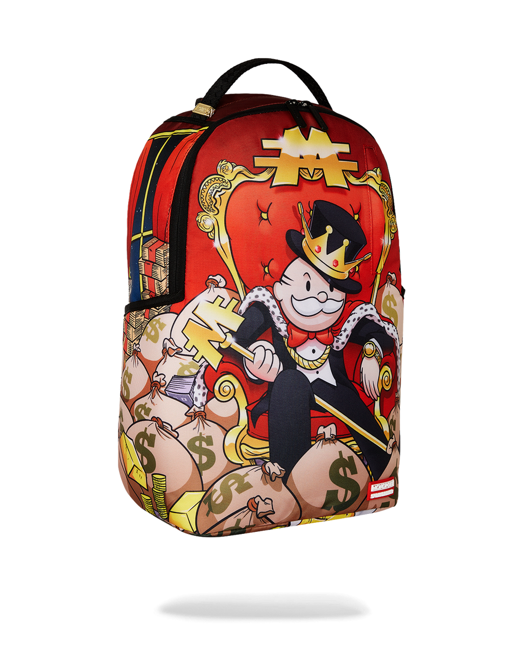 Limited Edition MONOPOLY GOLD EMPIRE THRONE BACKPACK